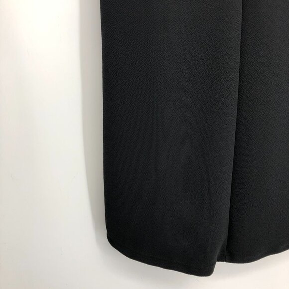 Le Chateau Black  V-Neck Shift mini Dress Chest Pocket NWT women’s Small LBD - Picture 10 of 14